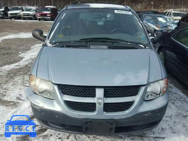 2003 DODGE CARAVAN SE 1D4GP25363B117246 image 9