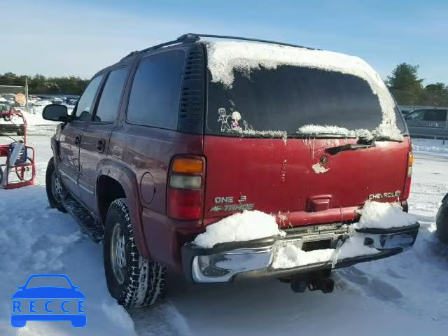 2002 CHEVROLET TAHOE K150 1GNEK13Z22J263806 image 2