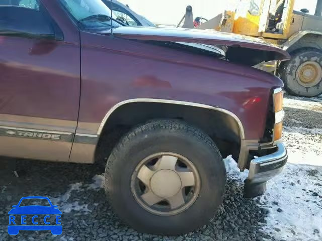 1998 CHEVROLET TAHOE K150 1GNEK13R9WJ341925 image 9
