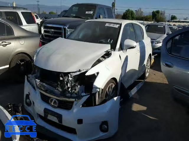 2013 LEXUS CT 200 JTHKD5BH8D2150010 зображення 1