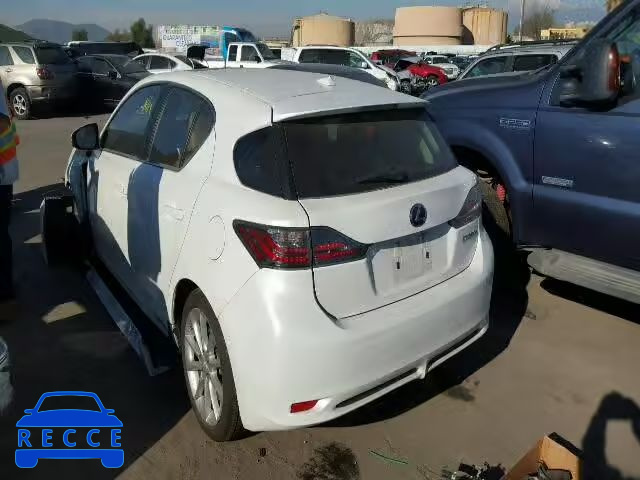 2013 LEXUS CT 200 JTHKD5BH8D2150010 image 2