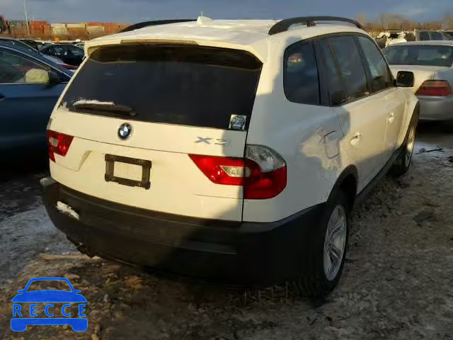 2004 BMW X3 3.0I WBXPA93404WC30404 image 3
