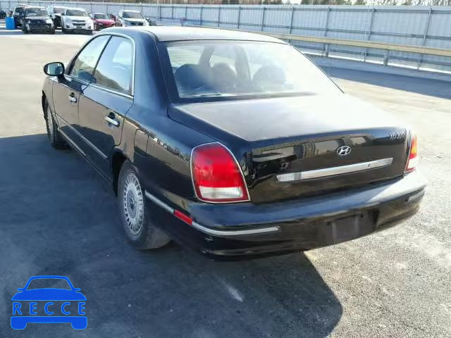 2001 HYUNDAI XG 300 KMHFU45D91A105693 image 2