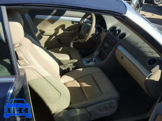 2006 AUDI A4 S-LINE WAUET48H76K010422 image 4