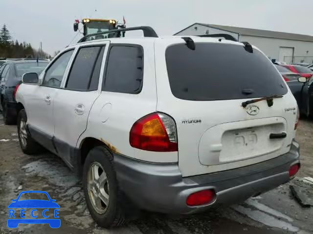 2004 HYUNDAI SANTA FE B KM8SB73DX4U624229 зображення 2