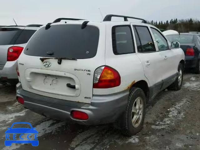 2004 HYUNDAI SANTA FE B KM8SB73DX4U624229 зображення 3