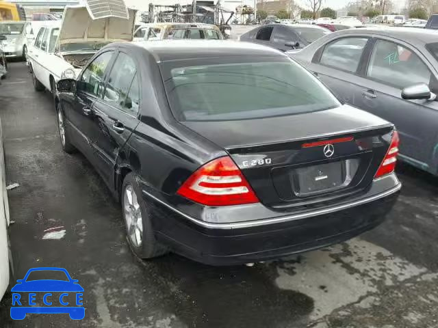 2007 MERCEDES-BENZ C 280 WDBRF54H87A941315 image 2