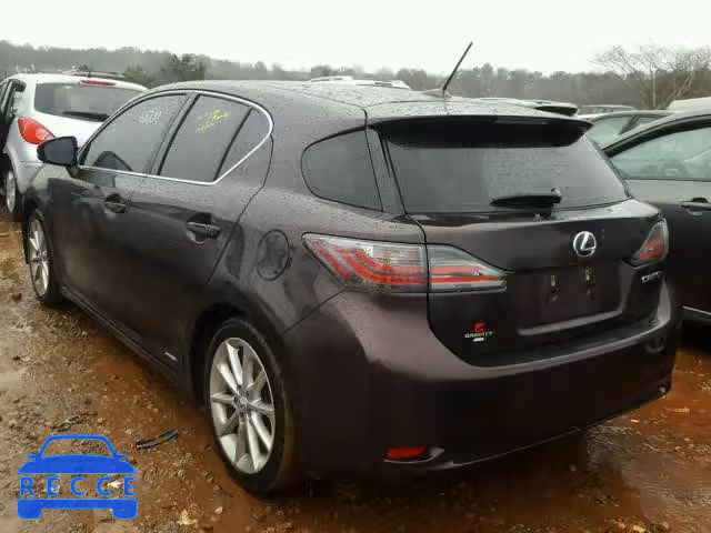 2013 LEXUS CT 200 JTHKD5BH3D2170746 Bild 2