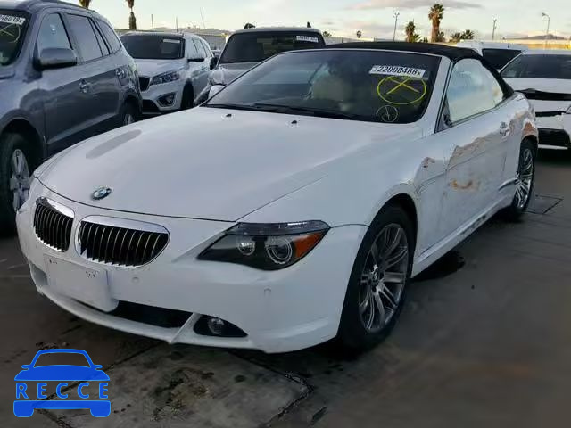 2007 BMW 650 I WBAEK13567CN83273 зображення 1