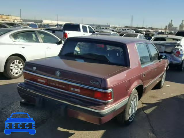 1991 DODGE DYNASTY 1B3XC46R4MD254071 Bild 3