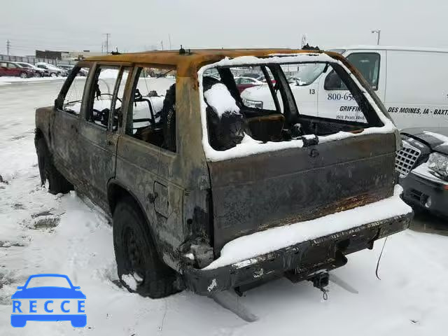 1992 CHEVROLET BLAZER S10 1GNDT13W0N2197687 image 2