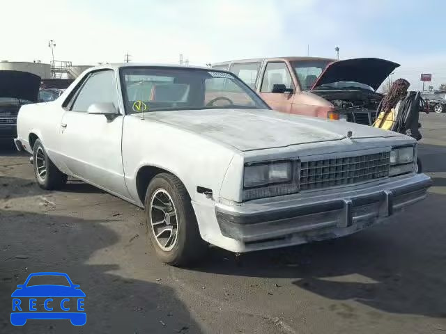 1987 CHEVROLET EL CAMINO 3GCCW80H2HS913332 image 0