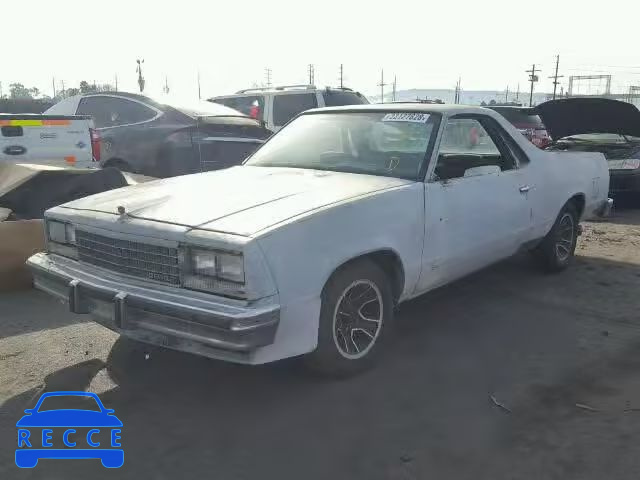 1987 CHEVROLET EL CAMINO 3GCCW80H2HS913332 зображення 1