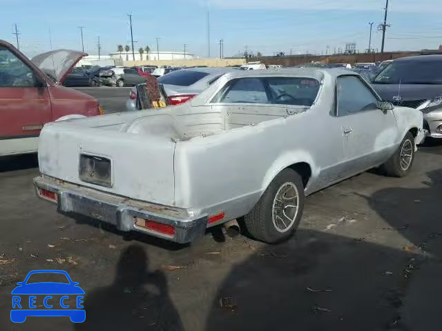 1987 CHEVROLET EL CAMINO 3GCCW80H2HS913332 image 3