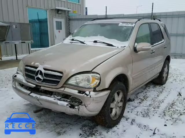 2002 MERCEDES-BENZ ML 500 4JGAB75E02A302148 image 1