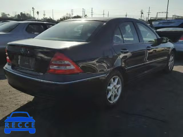 2004 MERCEDES-BENZ C 240 WDBRF61J24F523683 image 3