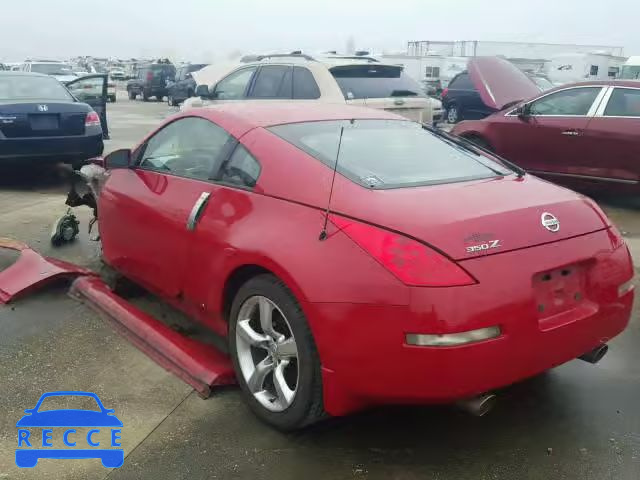 2007 NISSAN 350Z COUPE JN1BZ34D67M500828 image 2