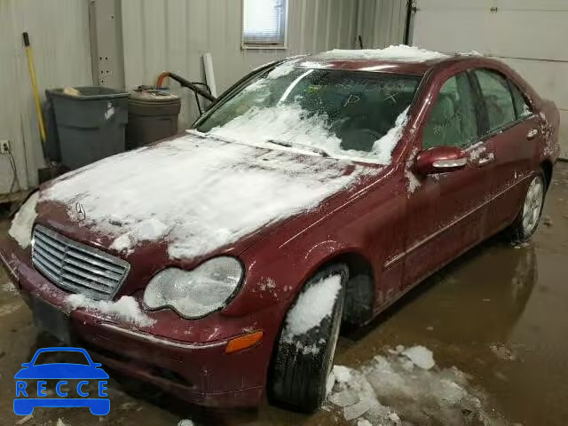 2004 MERCEDES-BENZ C 240 4MAT WDBRF81J44F490763 зображення 1