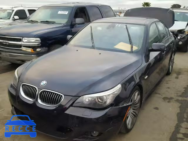 2008 BMW 550 I WBANW53558CT54712 image 1