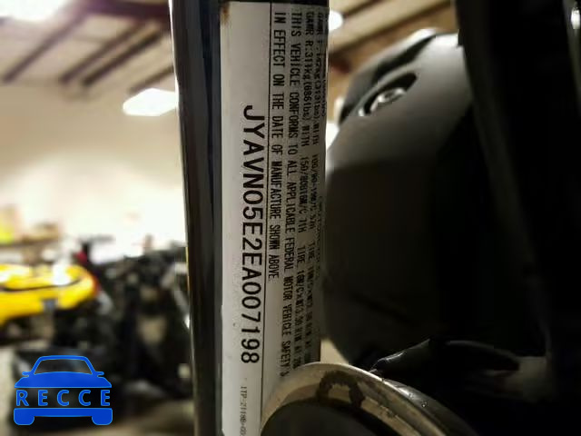 2014 YAMAHA XVS950 CU JYAVN05E2EA007198 зображення 9