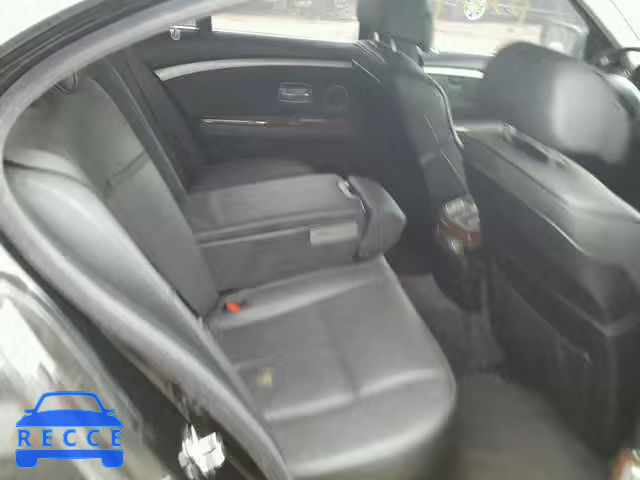 2006 BMW 750 I WBAHL83536DT04132 зображення 5