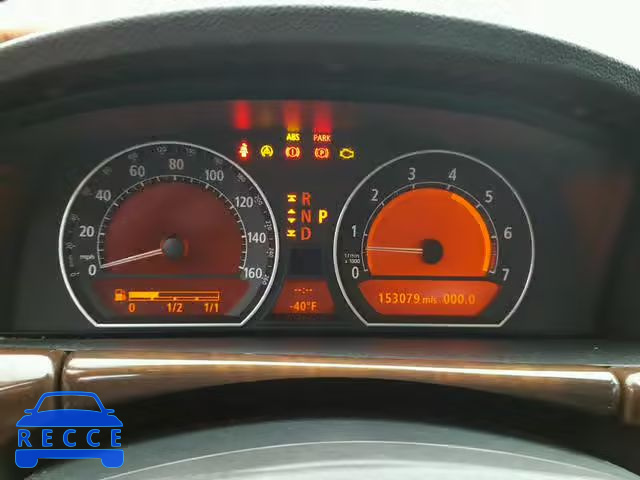 2006 BMW 750 I WBAHL83536DT04132 image 7