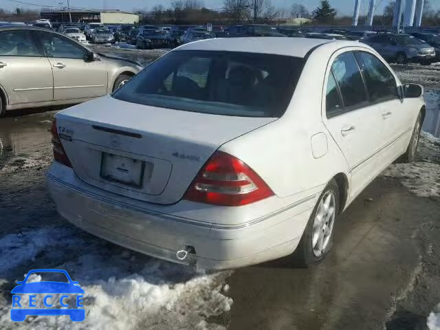 2004 MERCEDES-BENZ C 240 4MAT WDBRF81J24F531570 зображення 3