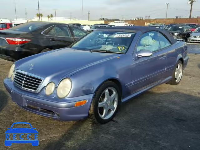 2003 MERCEDES-BENZ CLK 430 WDBLK70G43T133682 image 1