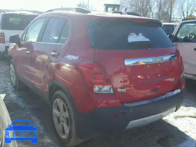 2015 CHEVROLET TRAX LTZ KL7CJTSBXFB198171 зображення 2