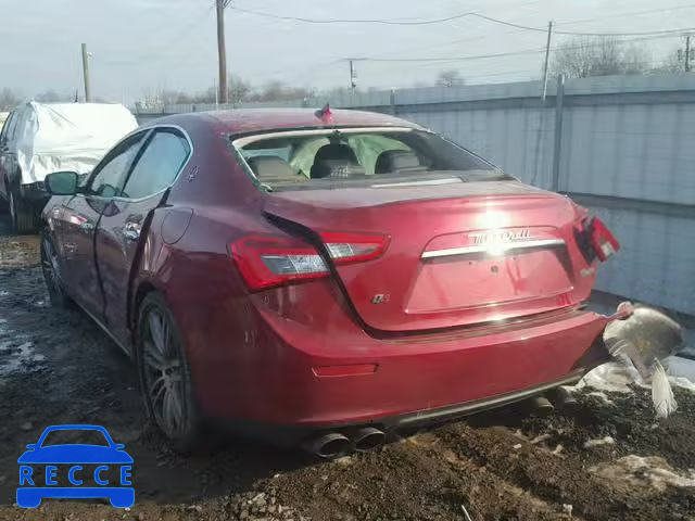 2016 MASERATI GHIBLI S ZAM57RTA2G1183878 Bild 2