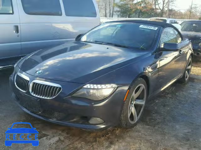 2008 BMW 650 I WBAEB53548CX61982 image 1