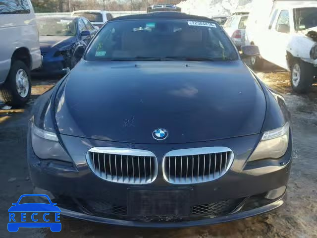 2008 BMW 650 I WBAEB53548CX61982 image 8