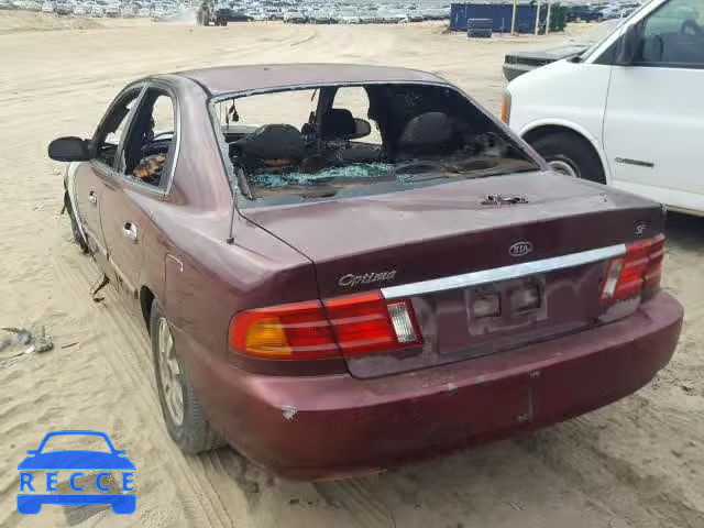 2001 KIA OPTIMA MAG KNAGD126615034875 image 2