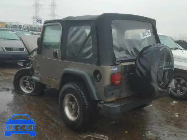 2003 JEEP WRANGLER C 1J4FA39S83P316040 image 2