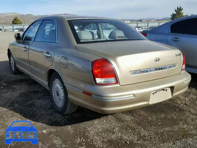 2001 HYUNDAI XG 300 KMHFU45D31A077583 image 2