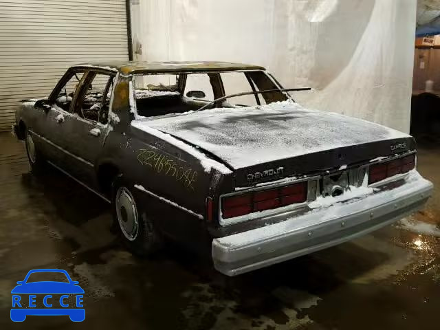 1989 CHEVROLET CAPRICE 1G1BL51E3KR158539 image 2