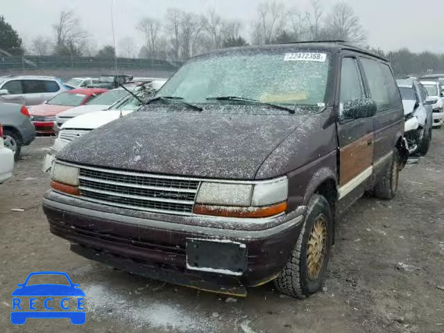 1993 PLYMOUTH VOYAGER SE 2P4GH45R3PR330264 image 1