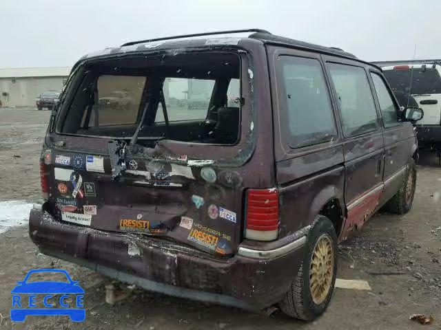 1993 PLYMOUTH VOYAGER SE 2P4GH45R3PR330264 image 3