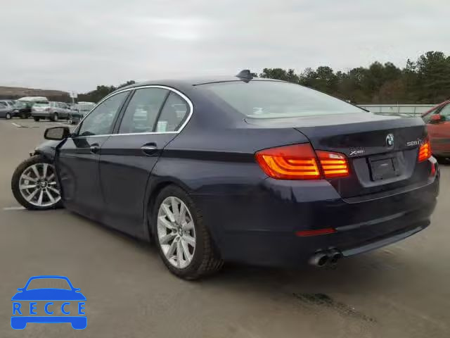 2013 BMW 528 XI WBAXH5C55DD107374 image 2