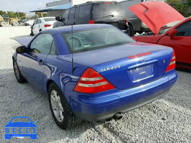 1999 MERCEDES-BENZ SLK 230 KO WDBKK47F1XF102725 image 2