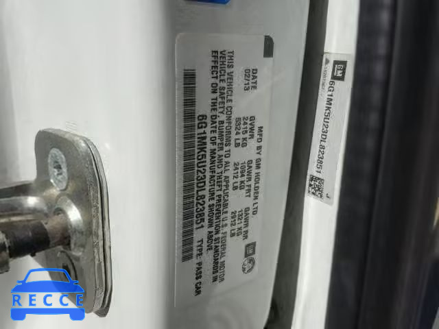 2013 CHEVROLET CAPRICE PO 6G1MK5U23DL823851 image 9