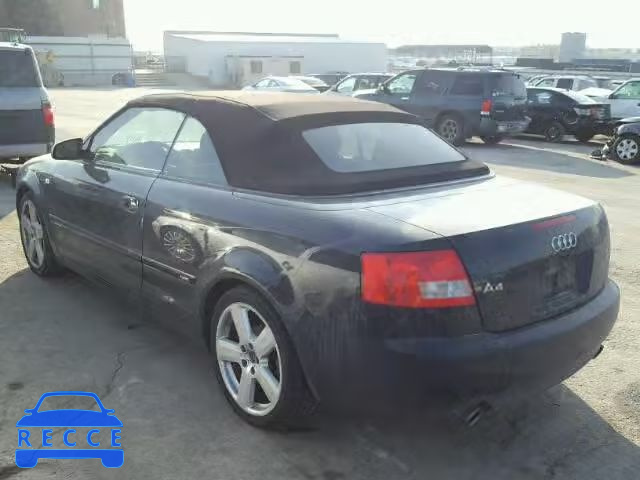 2006 AUDI A4 S-LINE WAUET48H36K011695 image 2