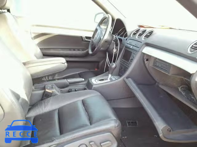 2006 AUDI A4 S-LINE WAUET48H36K011695 image 4