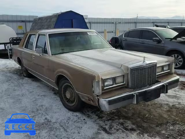 1986 LINCOLN TOWN CAR 1LNBP96FXGY643466 image 0