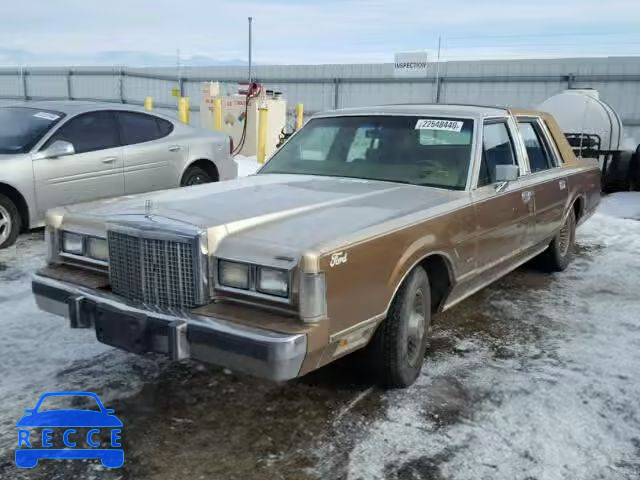 1986 LINCOLN TOWN CAR 1LNBP96FXGY643466 Bild 1