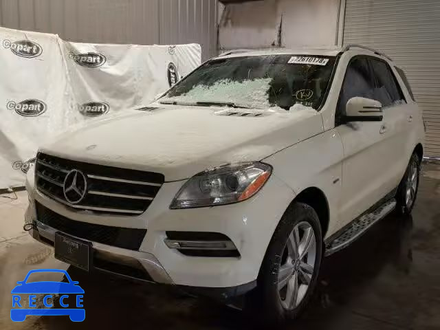 2012 MERCEDES-BENZ ML 350 BLU 4JGDA2EB8CA016140 Bild 1