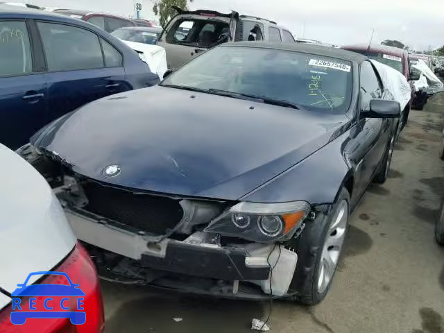 2006 BMW 650 I WBAEK13446CN76134 зображення 1