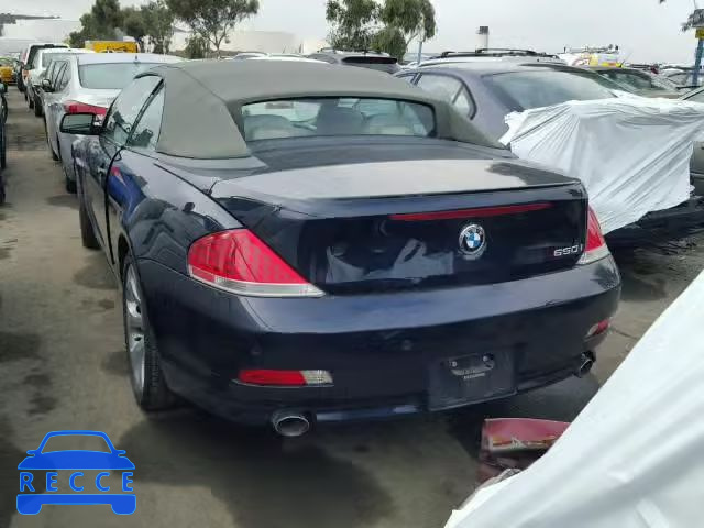 2006 BMW 650 I WBAEK13446CN76134 image 2