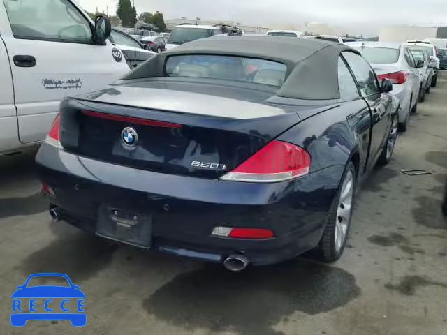 2006 BMW 650 I WBAEK13446CN76134 зображення 3