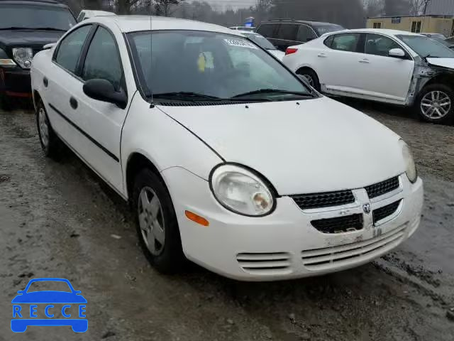 2004 DODGE NEON BASE 1B3ES26C14D588844 image 0